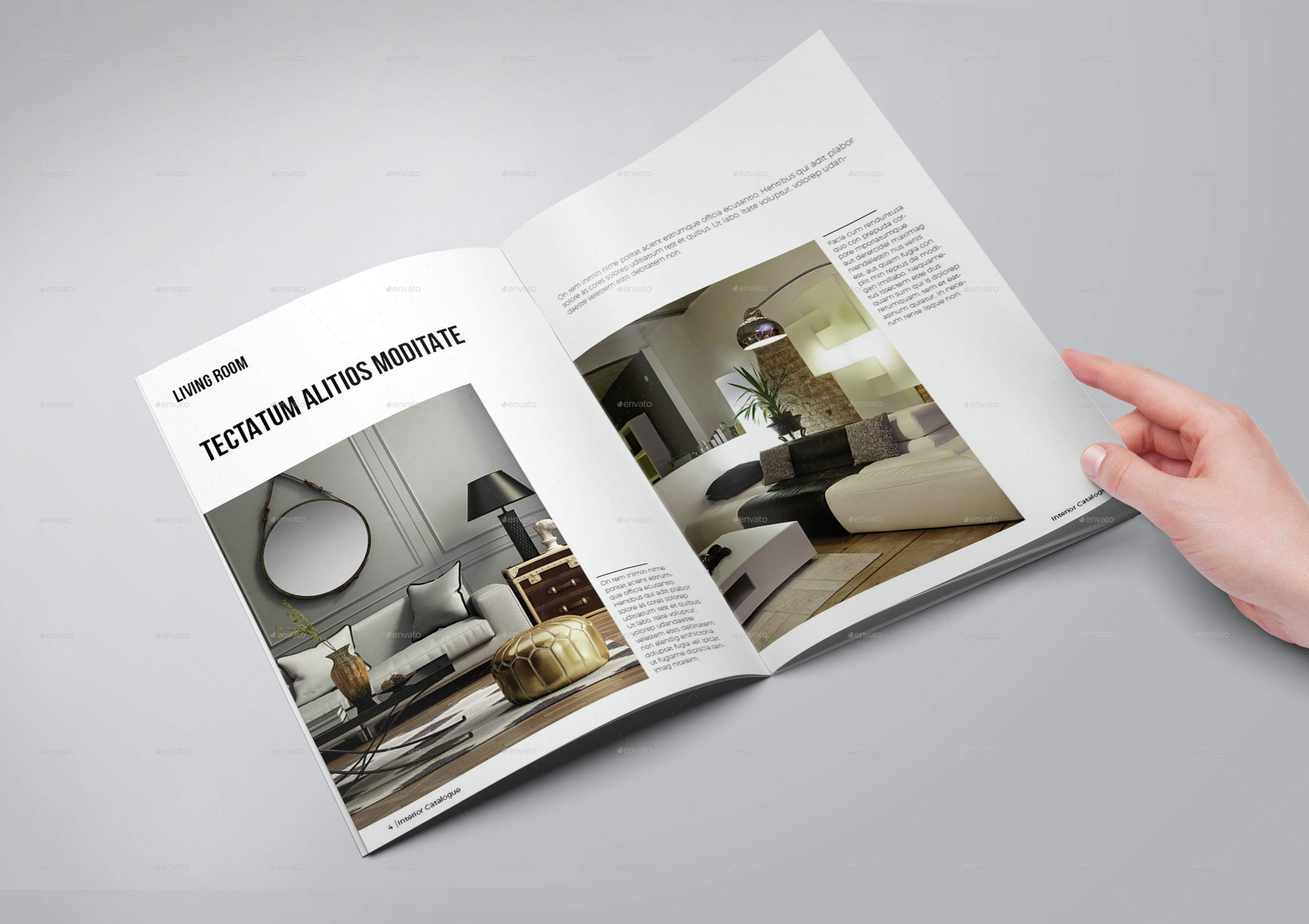 A4 Interior Catalog Template, Print Templates GraphicRiver